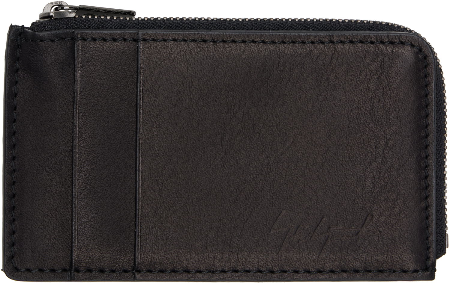 Tegnebog Yohji Yamamoto YOHJI YAMAMOTO Mini Card Wallet Sort | DA-A85-784, 0