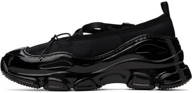 Skopleje Simone Rocha Simone Rocha Classic Criss Cross Tracker Ballerinas Sort | HT19 0755, 2