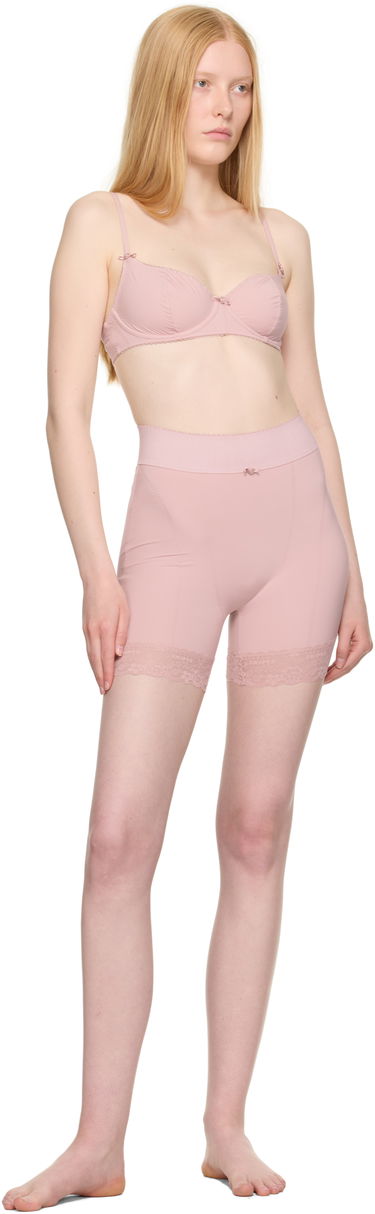 Bh SKIMS SKIMS Retro Shapewear Unlined Demi Bra Lyserød | DM-DEM-7921W, 3