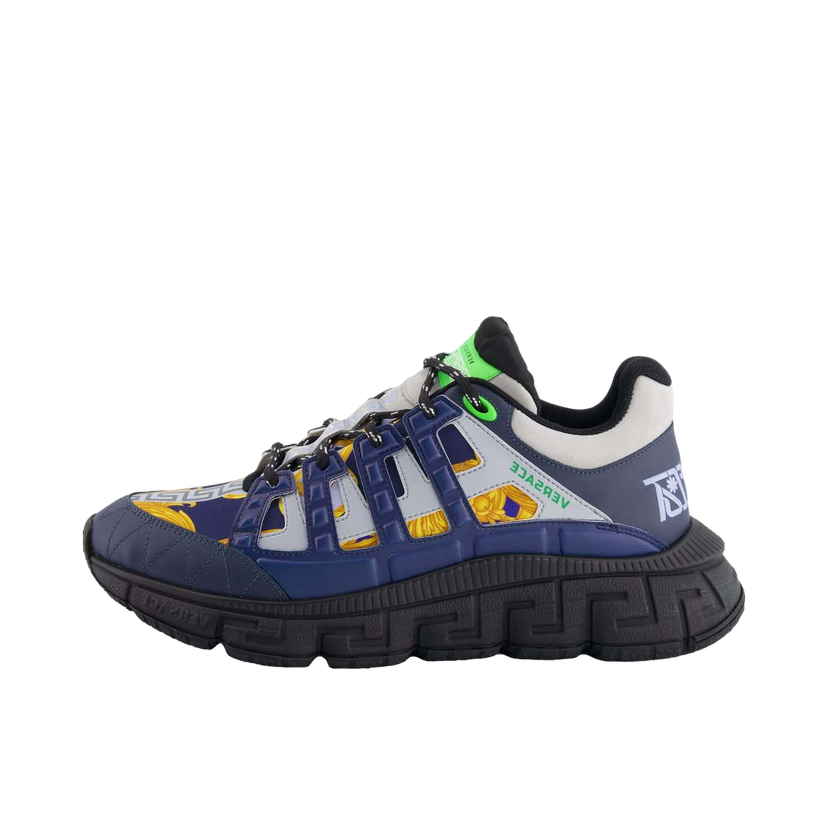 Sneakers og sko Versace Trigreca Sneakers Blue Sort | DSU8094 1A06435 6U820