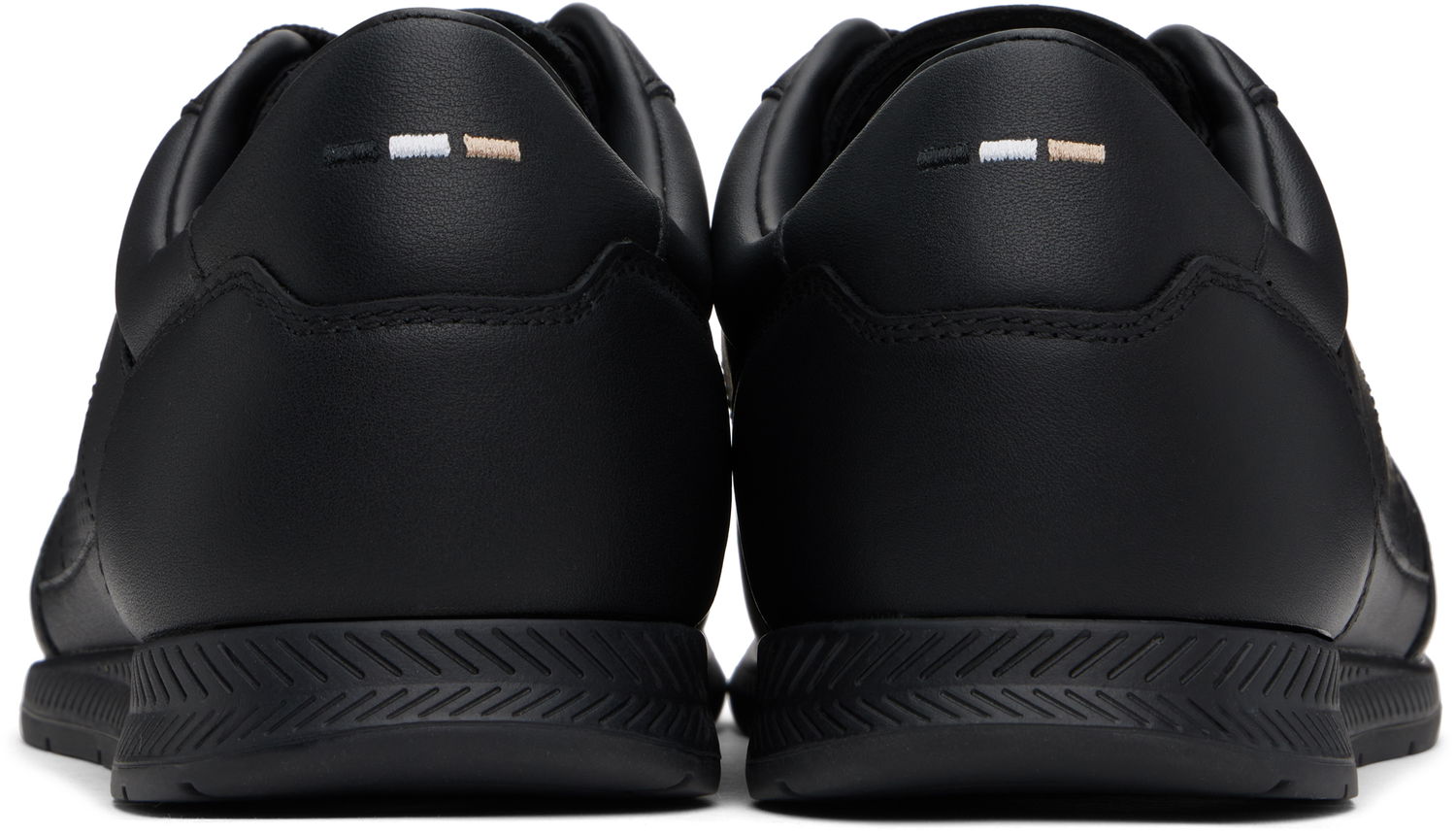 Tøj BOSS BOSS Nappa-Leather Sort | 50542099, 1