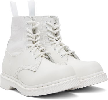 Sneakers og sko Maison Margiela MM6 Maison Margiela x Dr. Martens Edition 1460 Twist Boots Hvid | SH3WU0013 P7006, 3