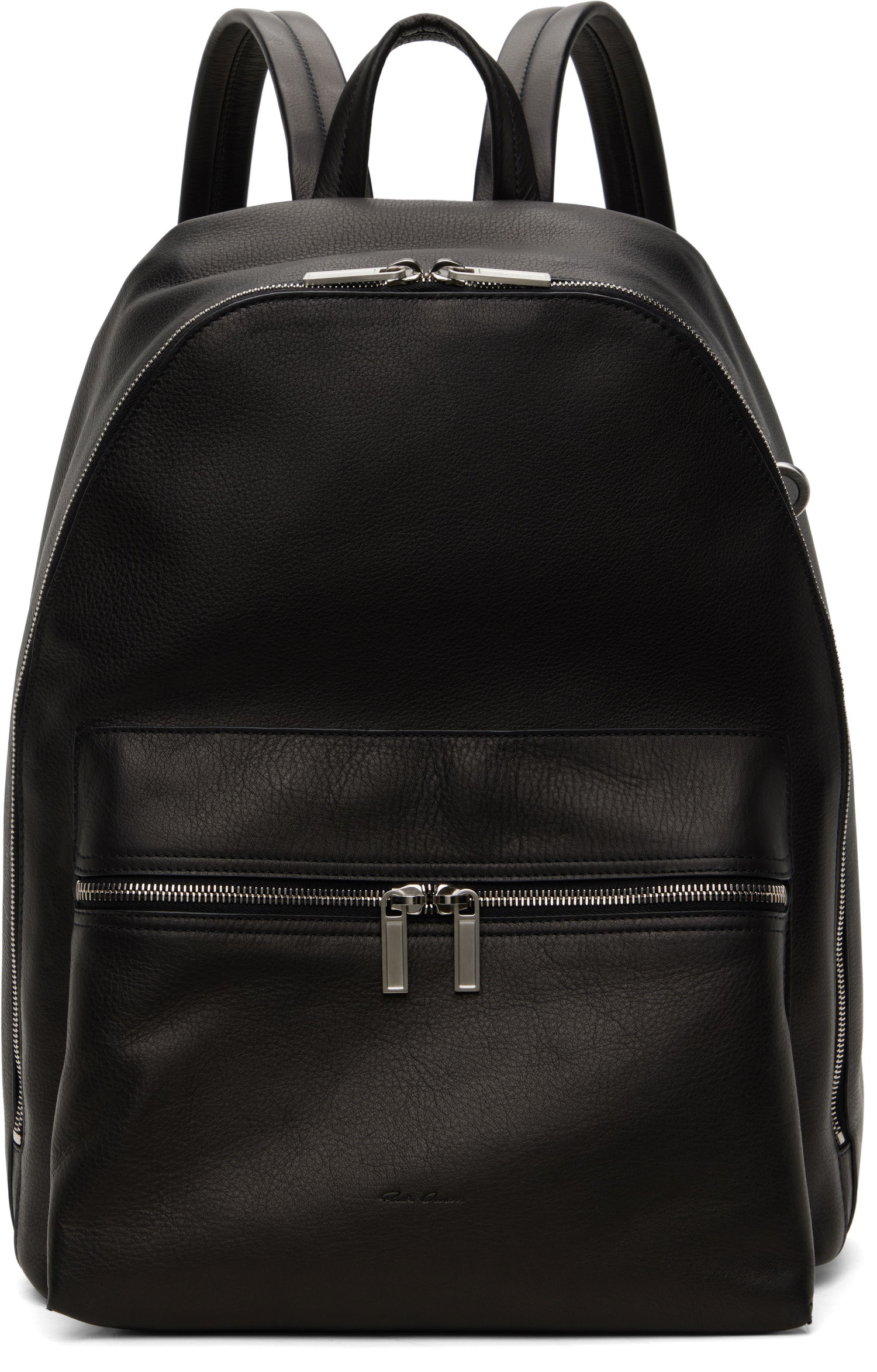 Rygsæk Rick Owens Rick Owens Hollywood Leather Backpack Sort | RA01E0671 LCN, 0