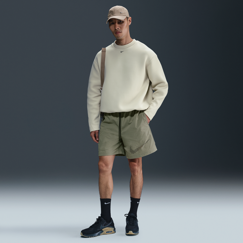 Sweatshirt Nike Tech Woven Shorts Beige | HJ0679-320