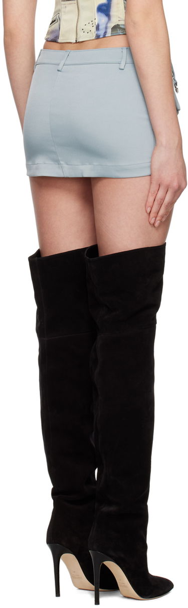Nederdel Miaou Miaou Hannah Jewett Edition Mac Miniskirt Blå | 4028GABARO, 2