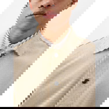 Jakke GAP Denim Chore Jacket Fresh Praline Beige | 881107-00, 2