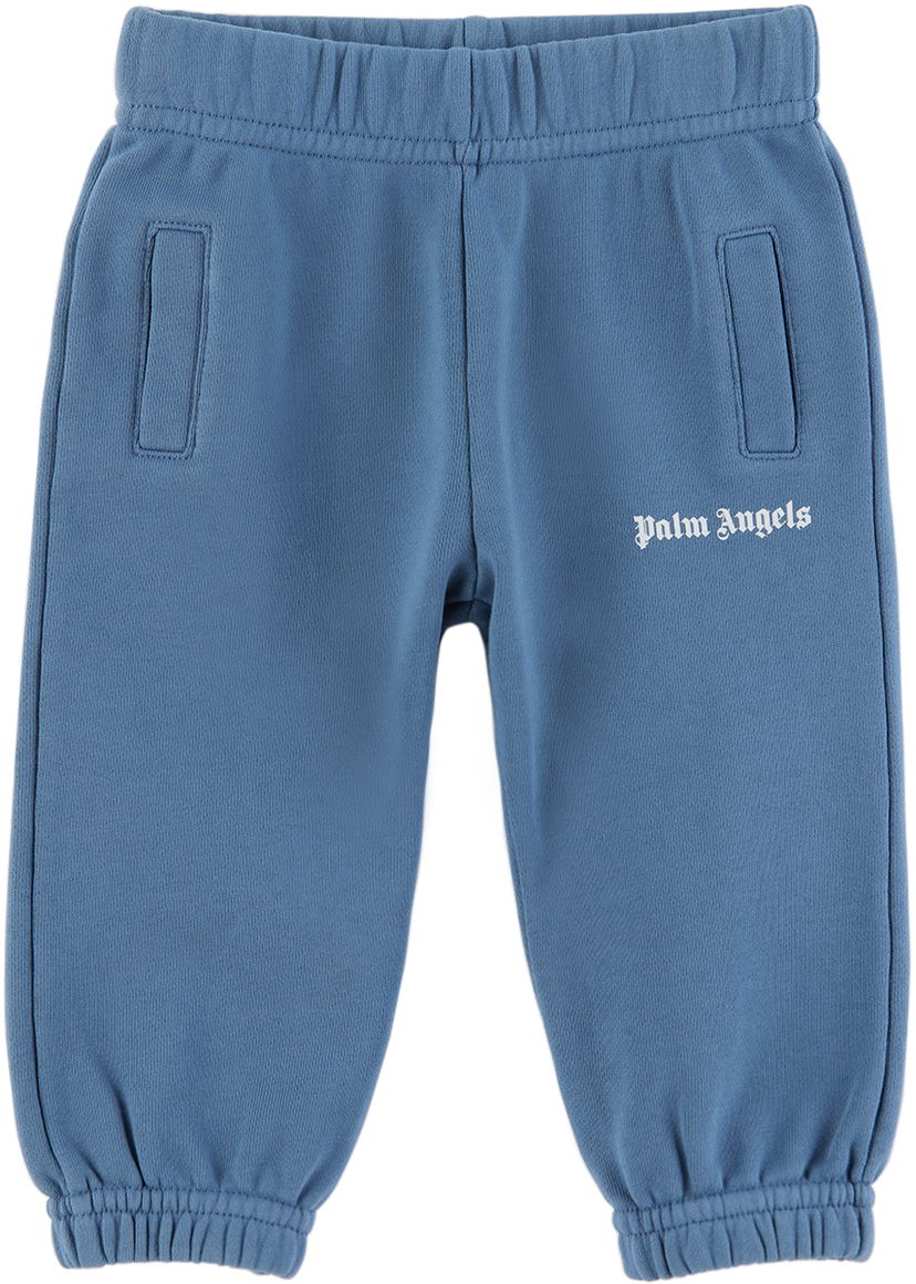 Joggingbukser Palm Angels Palm Angels Printed Lounge Pants Blå | PBXD003S24FLE0014501