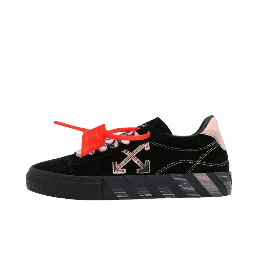 Sneakers og sko Off-White Vulc Low Black Pink Tie Dye W Sort | OWIA178R21LEA0011030