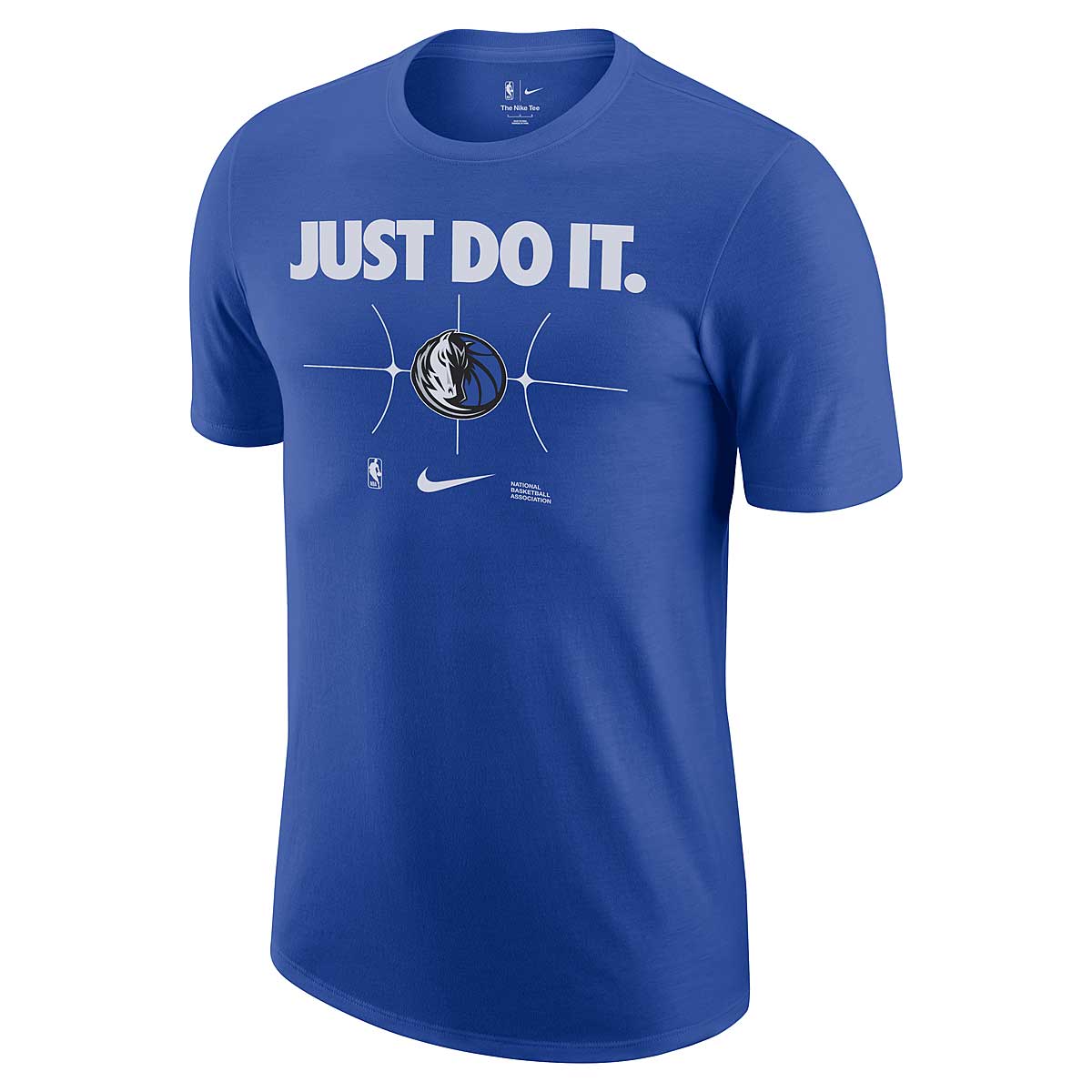 T-shirt Nike NBA DALLAS MAVERICKS ESSENTIAL JUST DO IT T-SHIRT, Game Royal Mørkeblå | FQ6273-480, 0