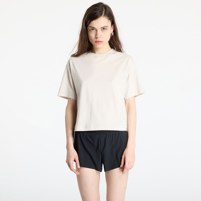 Crop top Craft Craft Collective Relaxed Fit T-Shirt Beige | 1916017-214000