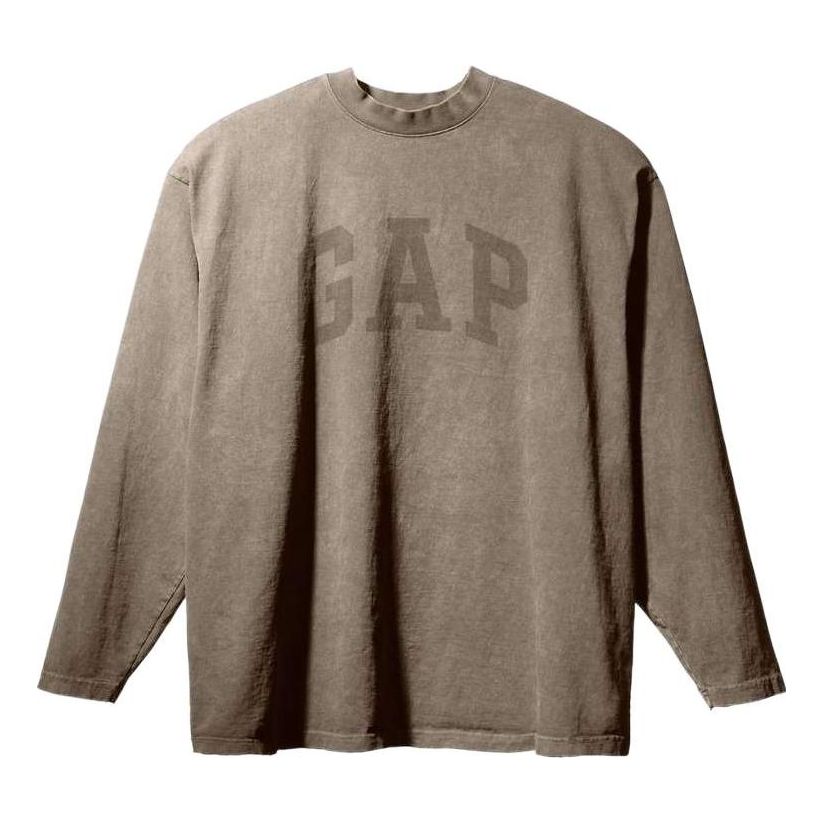 T-shirt GAP YEEZY Gap x Balenciaga Dove Long Sleeve T-Shirt Brun | YEEZY-SS22-023