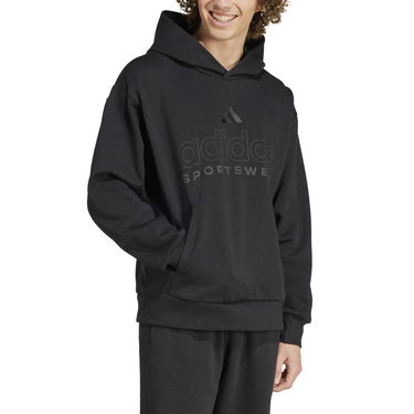 Sweatshirt adidas Performance A SZN Hoodie Sort | IX1266, 2
