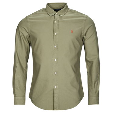 Skjorte Polo by Ralph Lauren Long Sleeve Shirt Grøn | 710804257032, 0