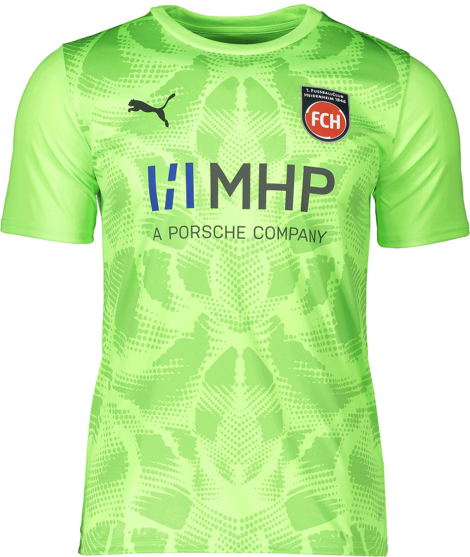 Jersey Puma 1. FC Heidenheim Goalkeeper Jersey 2025/26 by Puma Grøn | 5fch706280-20, 0