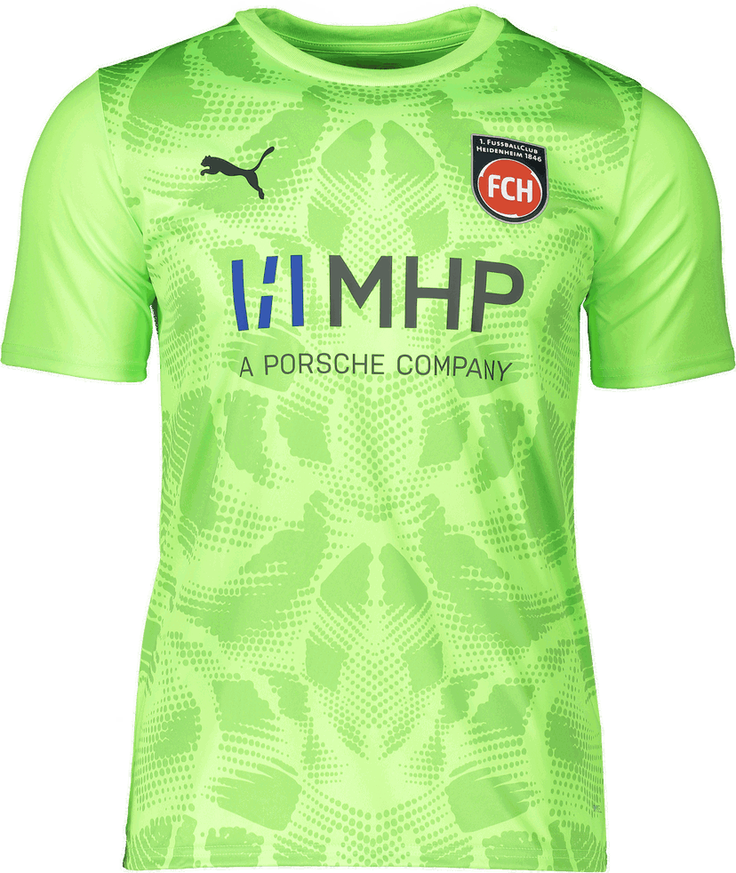 Jersey Puma 1. FC Heidenheim Goalkeeper Jersey 2025/26 by Puma Grøn | 5fch706280-20