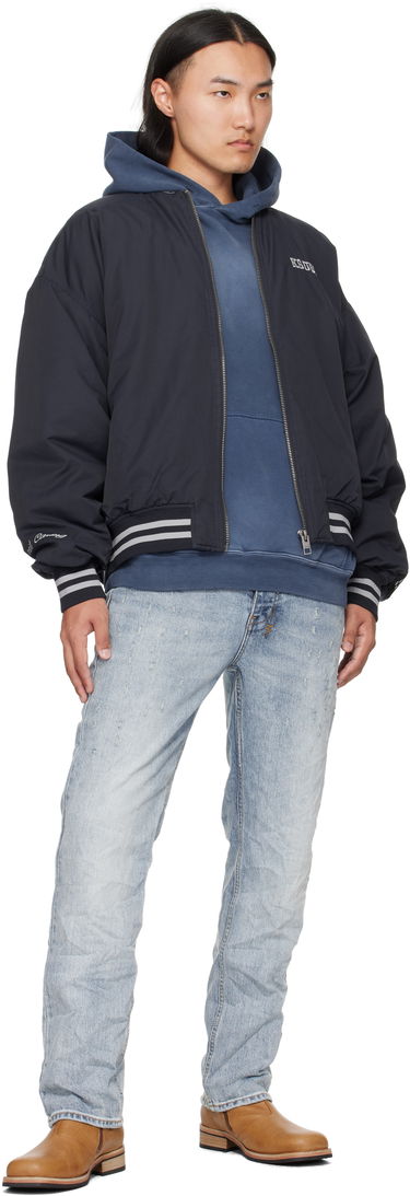 Bomberjakke Ksubi Ksubi MA-1 Bomber Jacket Mørkeblå | MFA25JK012, 3