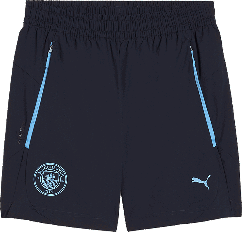 Shorts Puma Manchester City TECH Relaxed Woven Shorts Mørkeblå | 782658-06