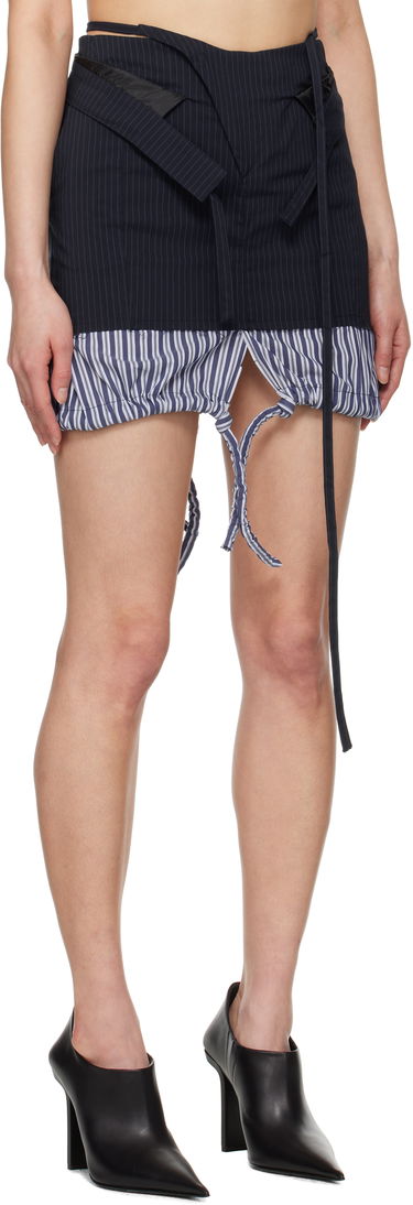 Nederdel Ottolinger Ottolinger Double Waistband Miniskirt Blå | 11130081101, 1