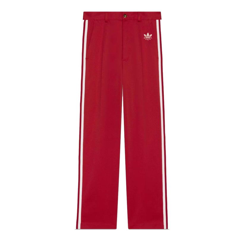Bukser Gucci adidas x Jersey Pant Red Rød | 710399 ZAKQU 6429