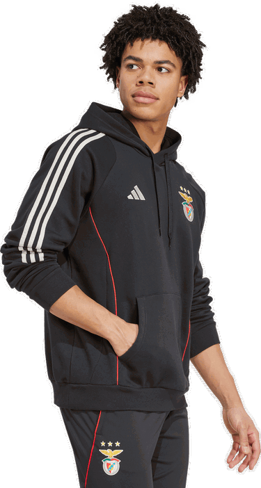 Sweatshirt adidas Originals SLB C Hoodie 2025/26 Sort | jz9615, 3