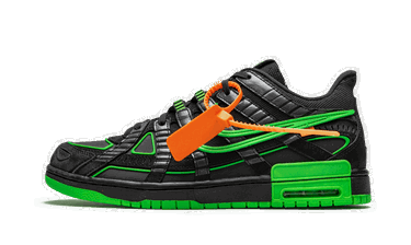 Sneakers og sko Nike Off-White x Air Rubber Dunk ''Green Strike'' Sort | CU6015-001, 0
