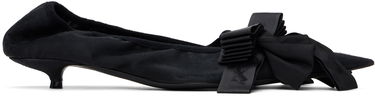 Sneakers og sko Balenciaga Suede Bow Kitten Heel Pumps Sort | 804338 W2H82, 0