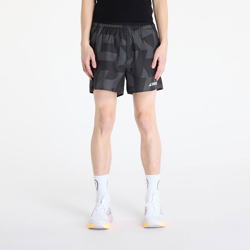 Shorts adidas Performance Terrex Multi Printed Light Shorts Sort | JE9415