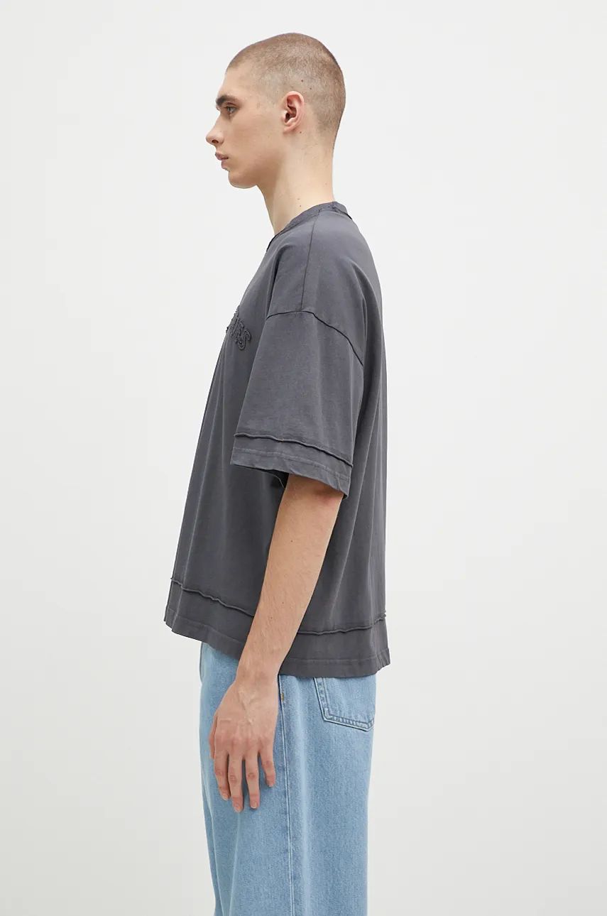 T-shirts og tank tops Alpha Industries Open Edge T-Shirt Grå | 148505, 1