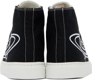 Tøj Vivienne Westwood Vivienne Westwood High-Top Plimsoll Sort | 75010001M-W015B-, 1