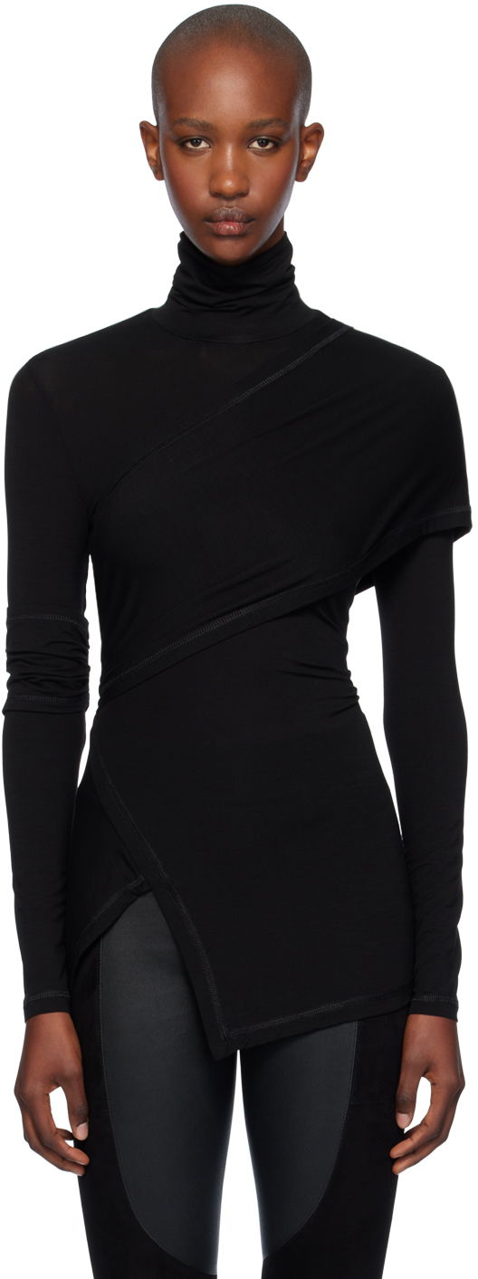 Sweater Helmut Lang Helmut Lang Turtleneck Top Sort | O07HW501, 0