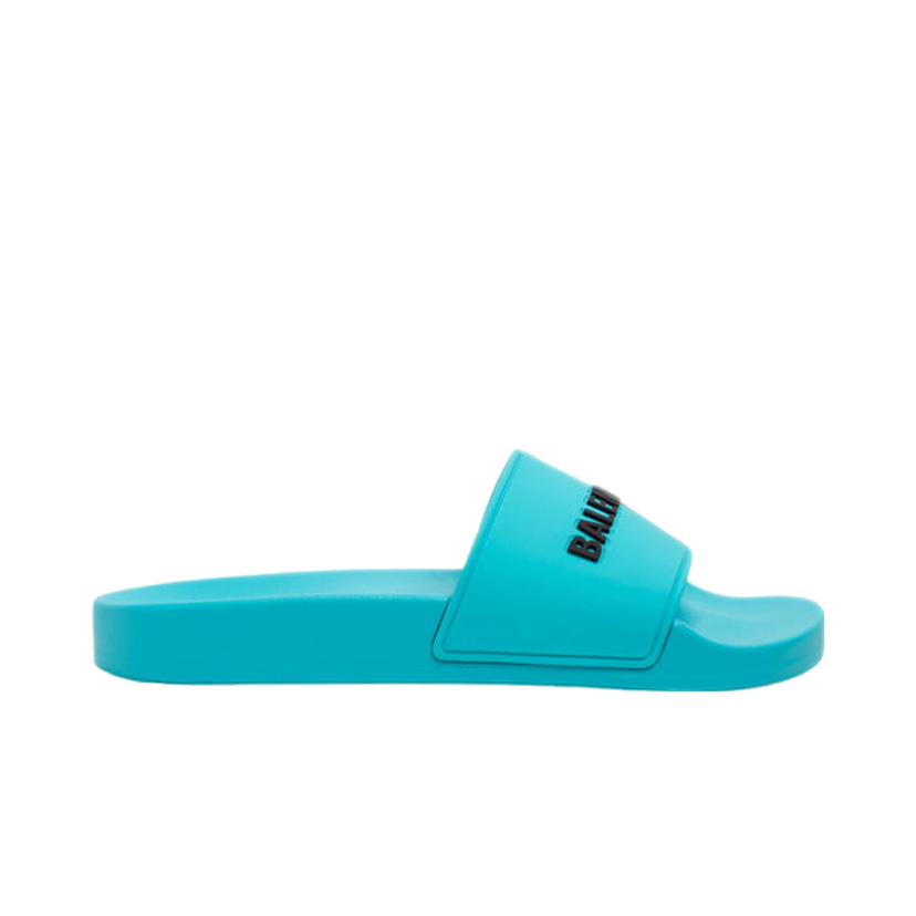 Sneakers og sko Balenciaga Pool Slides "Blue" W Turkis | 565547W1S804660