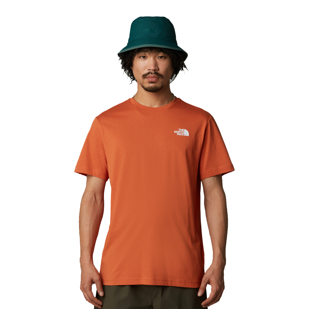 T-shirt The North Face Box T-Shirt Orange | NF0A87NP6D21, 0