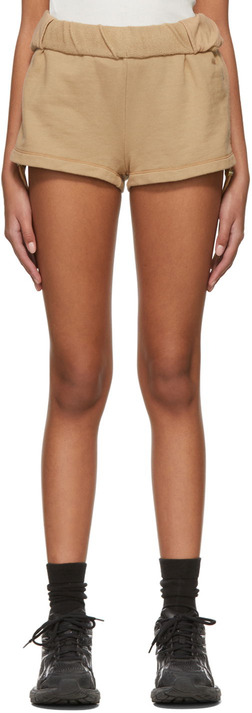 Shorts Dion Lee Dion Lee Cotton Shorts Beige | C2037S22