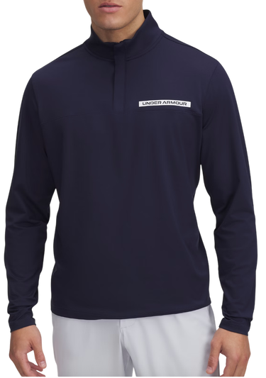Sweatshirt Under Armour UA T2G 1/4 Zip Pullover Mørkeblå | 1389878-410, 0