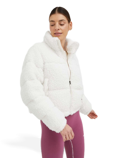Puffer jakke The North Face SHERPA NUPTSE JACKET Hvid | NF0A7WSKN3N1