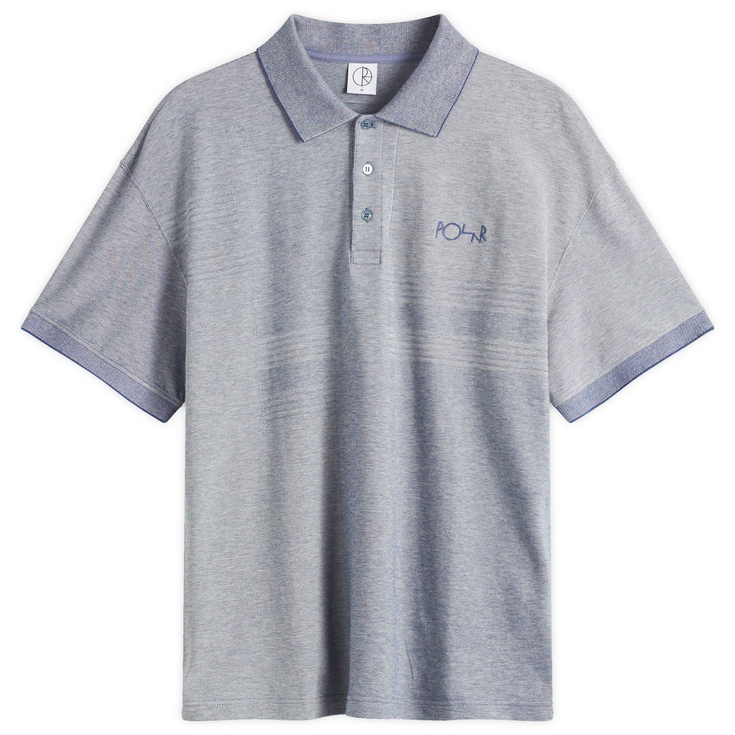 Polo skjorte Polar Skate Co. Pique Surf Polo Shirt, Size Large Blå | PSC-SP25-46, 0