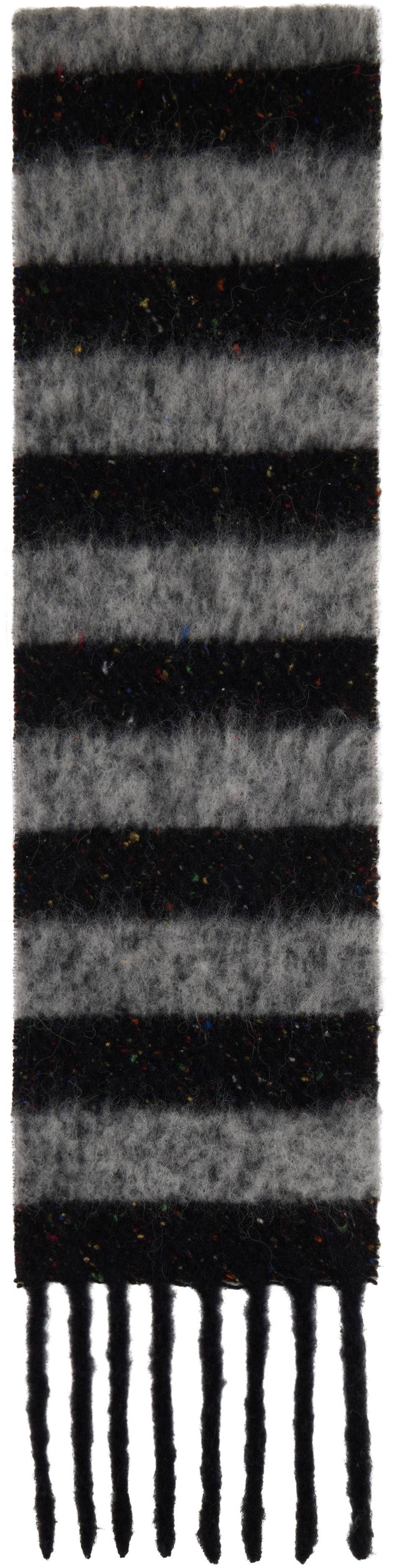 Tørklæde Acne Studios Acne Studios Narrow Stripe Alpaca Scarf Flerfarvet | CA0358-, 1