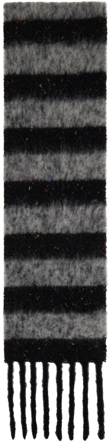 Tørklæde Acne Studios Acne Studios Narrow Stripe Alpaca Scarf Flerfarvet | CA0358-, 1