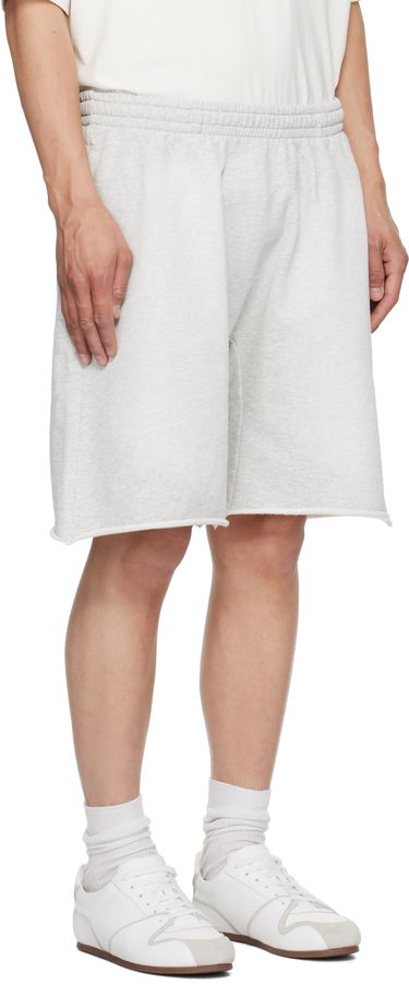 Shorts Alexander Wang Alexander Wang Oversized Cotton Terry Sweat Shorts Grå | UCC2254118, 1