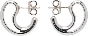 Øreringe Bottega Veneta Small Silver Frills Earrings Metalisk | 804846 V5070, 0