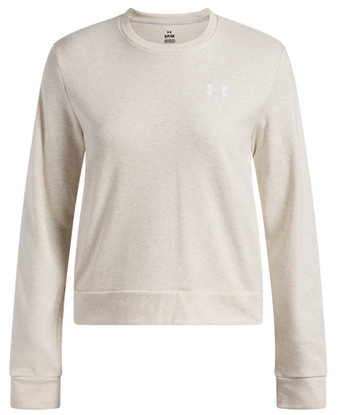 Sweatshirt Under Armour Rival Terry Crewneck Sweatshirt Beige | 1389659-783, 2