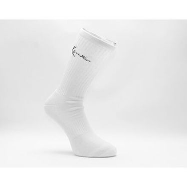 Sokker Karl Kani Karl Kani Signature Socks 3-Pack Hvid | PD00008982, 0