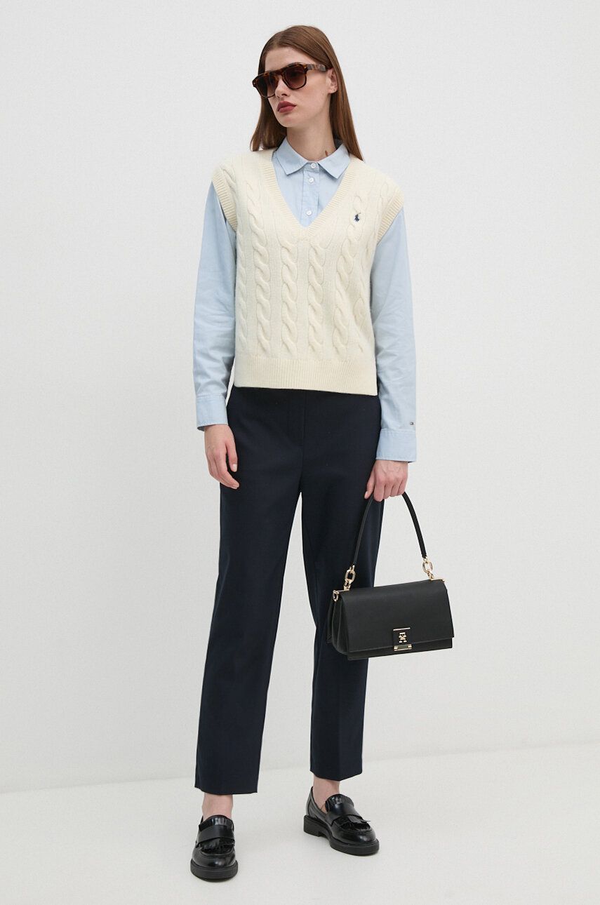 Vest Polo by Ralph Lauren Cable Knit Vest Beige | 211949994, 1