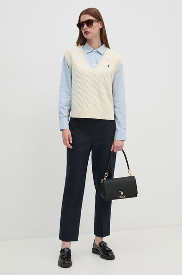 Vest Polo by Ralph Lauren Cable Knit Vest Beige | 211949994, 1