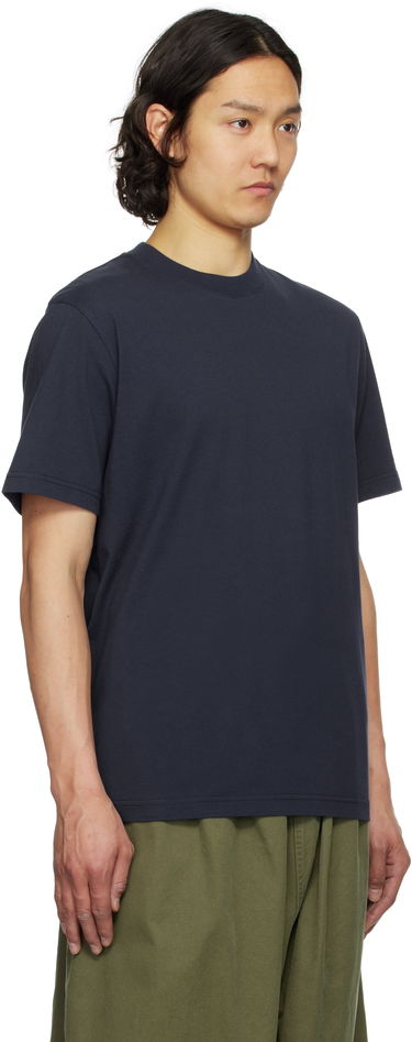 Kasket Moncler Moncler Genius Mercedes-Benz by NIGO Crewneck T-Shirt Mørkeblå | K14018C0000489AB9, 4