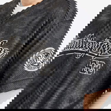Jersey BAPE Bathing Ape Camo Baseball Jersey Sort | 001SRL301003M-BLK, 5