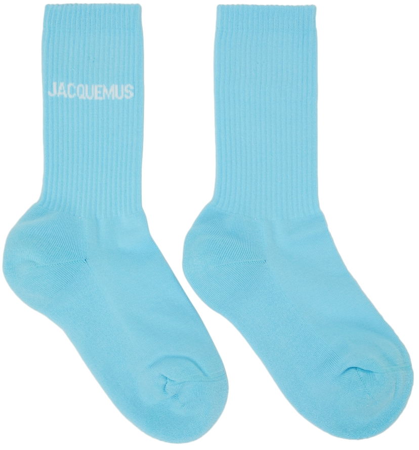 Sokker Jacquemus Jacquemus La Montagne Socks Blå | 213AC003-5000
