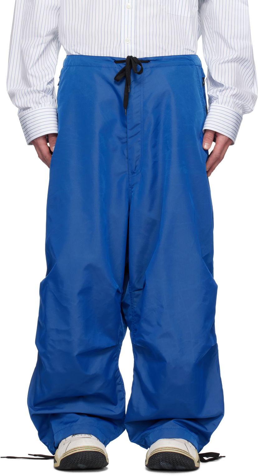 Bukser HED MAYNER Satin Track Pants Blå | RMCJ00GC99FAB0024500