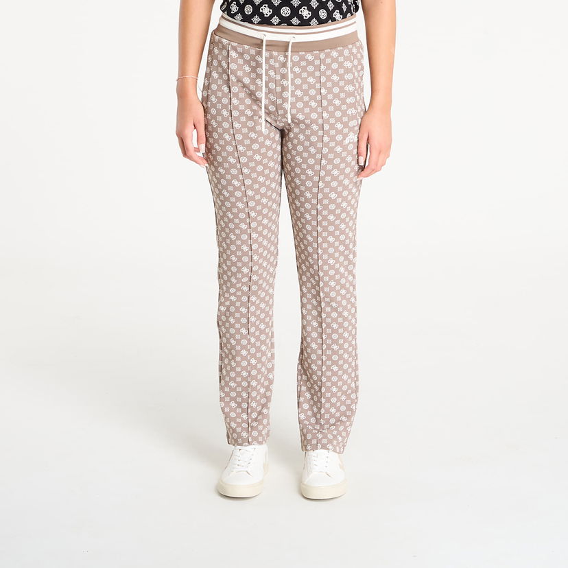 Joggingbukser GUESS GUESS New Aggie Long Pants Beige | V5YB20KB212-P8HI