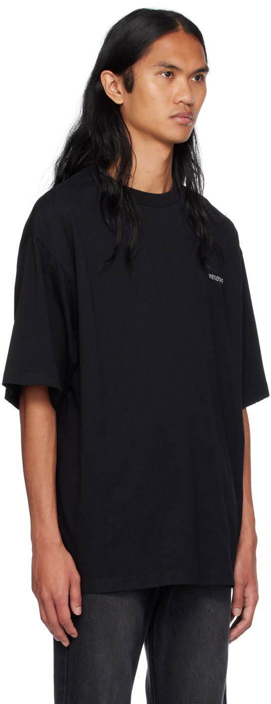 T-shirt We11done Damaged T-Shirt Sort | WD-TT2-24-765-U-BK, 1